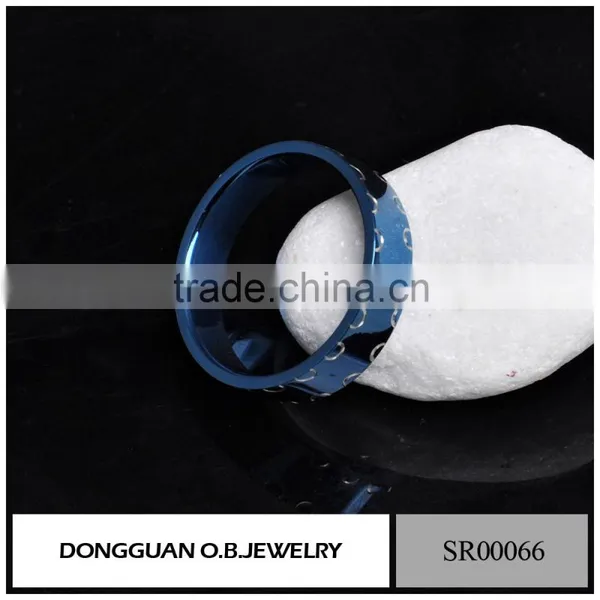 Fashionable Jewelry Men's Ring With White Gold Color /Stainless Steel Ring Designs photo-6