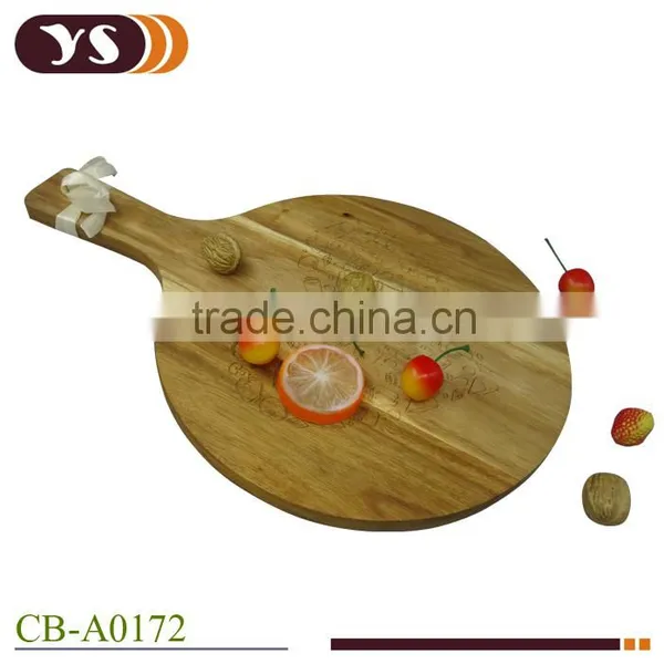 Customized Round Pizza Cutting Board for Restuarant photo-3