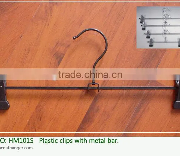 Hh Chrome Wire Adjustable Laundry Metal Clips Clothes Hanger photo-3
