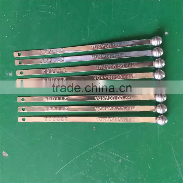 Metal Strap Seal Flat Metal Strap Seals Lock for Truck and Container Best Quanlity and Price for Oversea Market photo-3