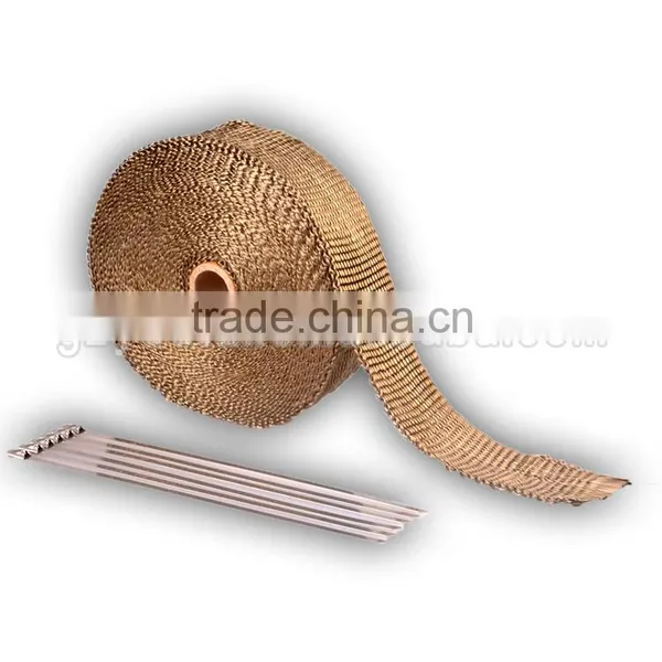 Titanium Exhaust Header Pipe Heat Wrap 10m photo-5