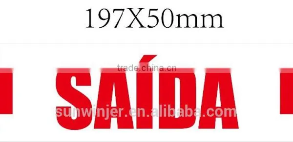 HOT Emergency Exit Light for South America 30 LEDs Saida photo-5