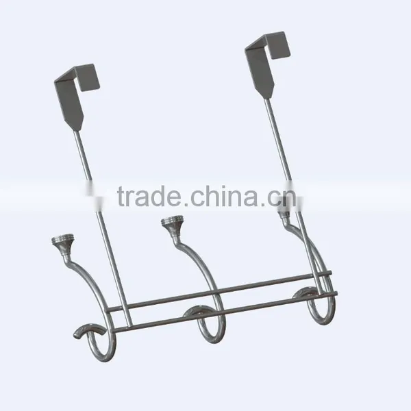 Manufactory OEM Service Provided Metal Over the Door Clothes Hanging Hooks photo-3