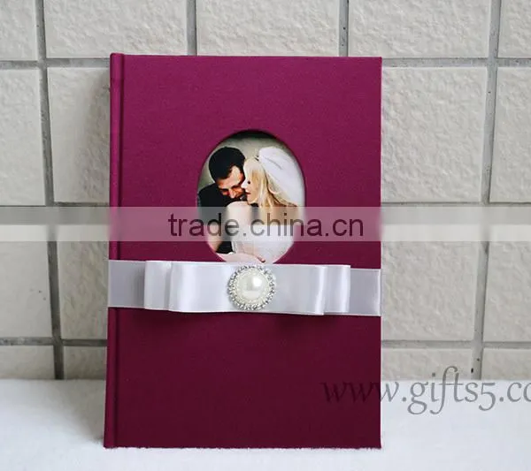 Handmade Luxury Wedding Guest Book Table Decorations photo-3