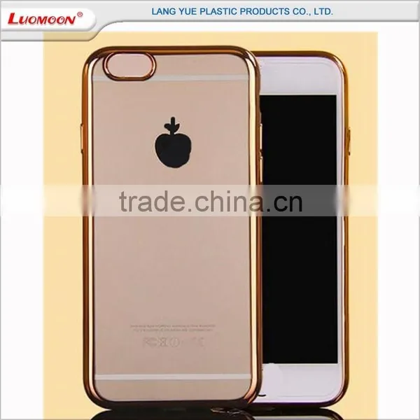 Tpu Electronplate Phone Case Cover for Iphone 4 5 6 7 s se Plus photo-3