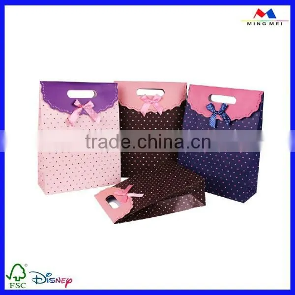 Hot New Products for 2015 Fashion Custom Printing Color Paper Handbag photo-3