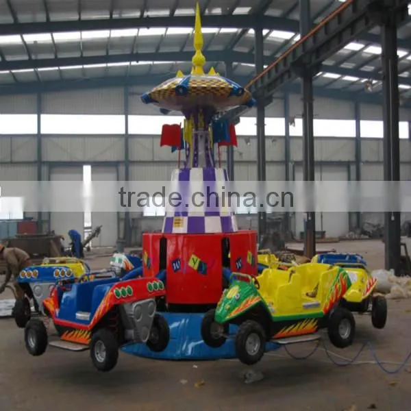 Crazy Flying Car Rides Swing Flying Car Rides Amusement Children Games photo-4