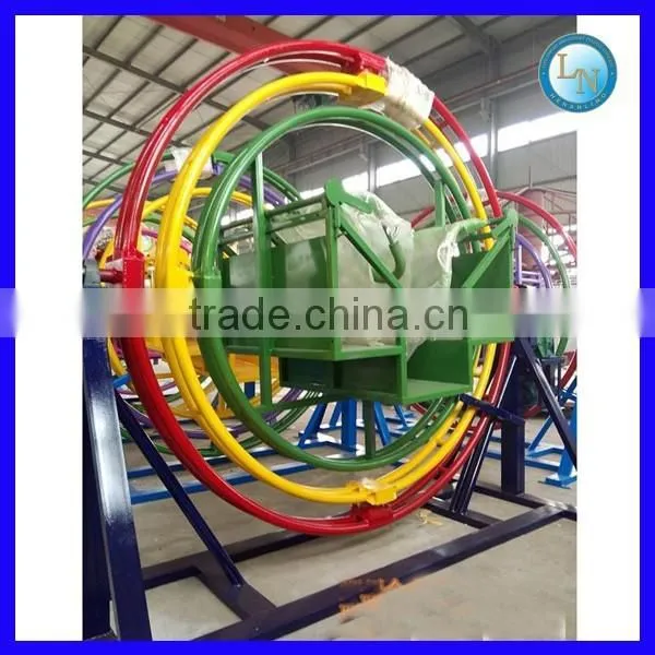 Three Dimensional Space Ring Rides! Lino Amusement Park Rides Human Gyroscope for Sale photo-4