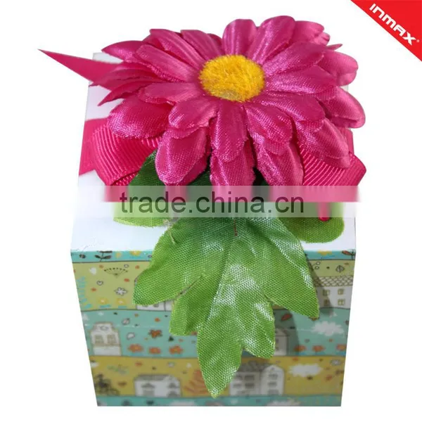 Memo Pad With Flower