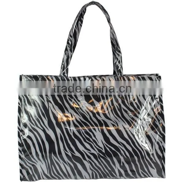 2015 Custom Pvc With Polyester Tote Bag photo-6