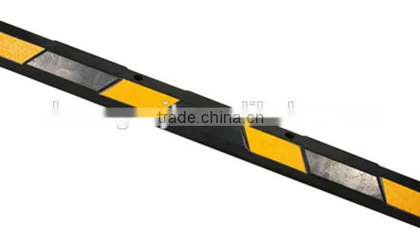 Hot Sale Product 6 Feet Reflective Rubber Wheel Stopper