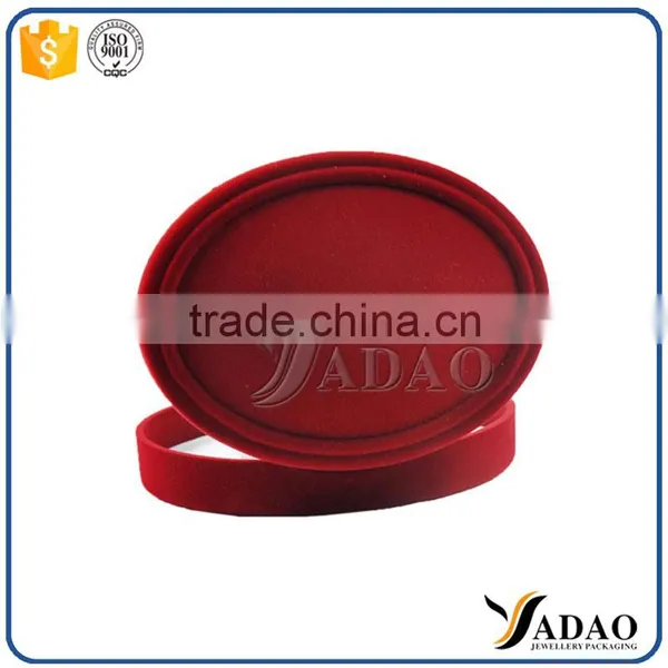 OEM Universal Wholesale Red Flocking Round Recycled Packaging Boxes photo-4