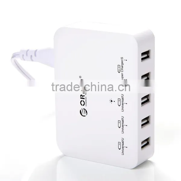 ORICO DCAP-5S Smart Desktop Usb Charger Apply for All 5V Digital Devices , Take a Easy Charging and Put Your Adaptors Closely photo-3