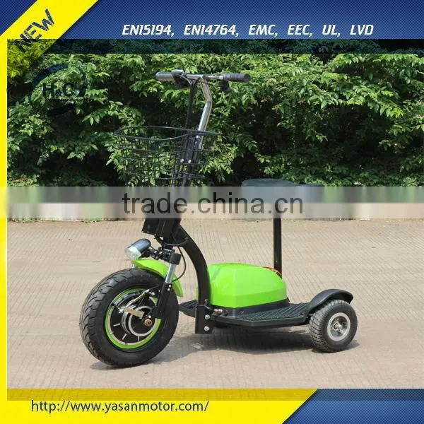 2016 Wholesales 500W 48V Mobility Scooter Trike for Adults With CE Approved