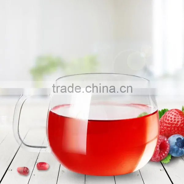 Clear Glass Heat Resisting Glass Tea Cup Small Glass Cup With Handle photo-6