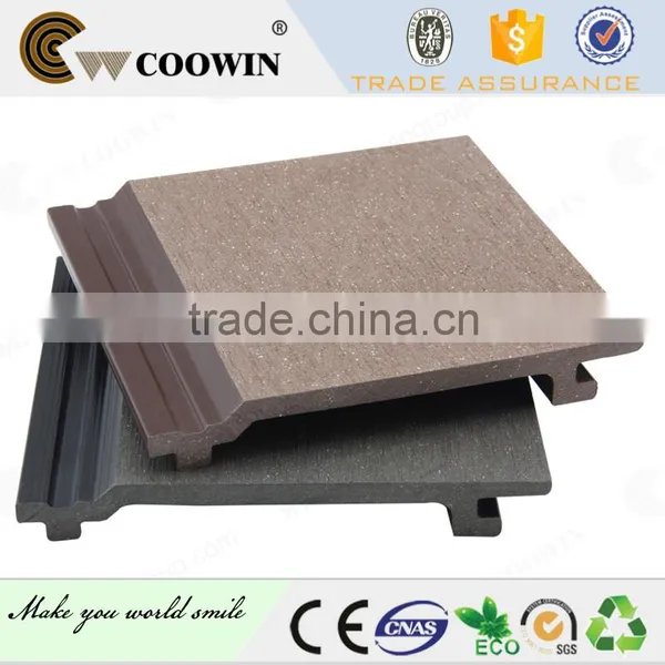 Wood Effect Wood Plastic Composite WPC Wall Cladding photo-4