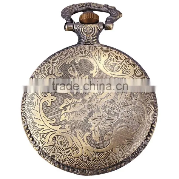 Vintage Australia Map Pendant Fob Necknace Chain Quartz Pocket Sport Watch photo-3