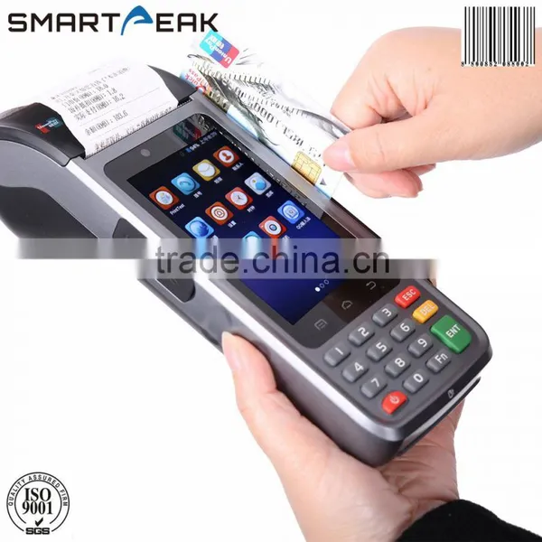 Android 4.3 Handheld EMV POS With Printer 3G photo-5