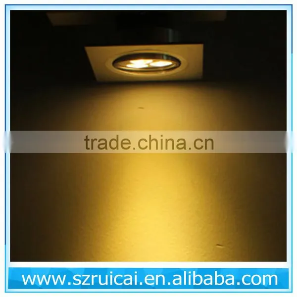 Chinese Factory 3w Recessed Downlight Square Led Spot Embed Ceiling Led photo-6