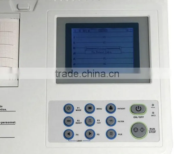 Digital Three Channel ECG Machine--CE FDA Approved EKG Monitor photo-4