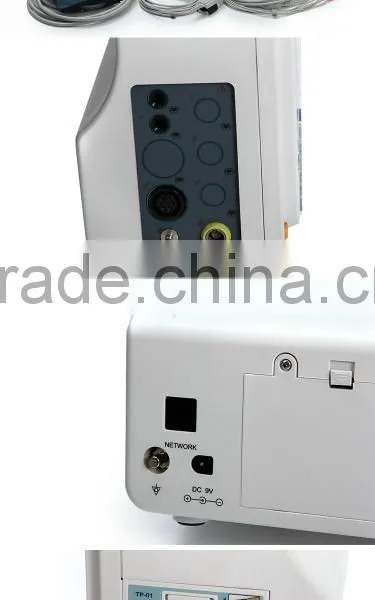 Hot Selling Computer Style Portable 8.4 Inch Patient Monitor Multi Parameter ECG, NIBP, SPO2, PR photo-5