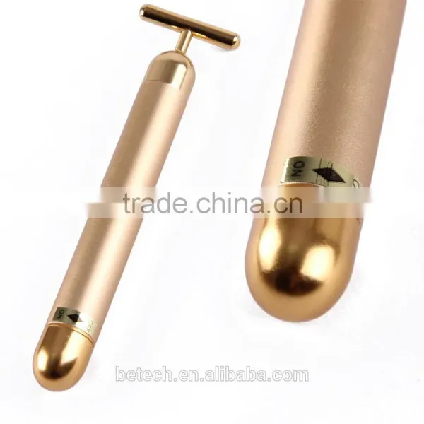 Energy 24K Gold Beauty Bar Vibrating Facial Massager photo-5