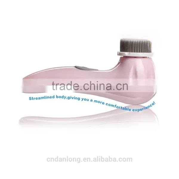 Rechargeable Sonic Vibrating Facial Clean Brush Clear photo-6