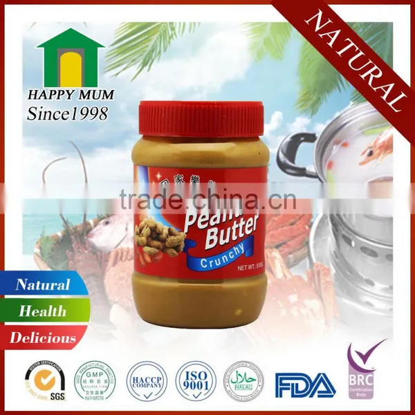 FDA Natural Peanut Butter Creamy&Crunchy Yummy 510g Butter Prices photo-2
