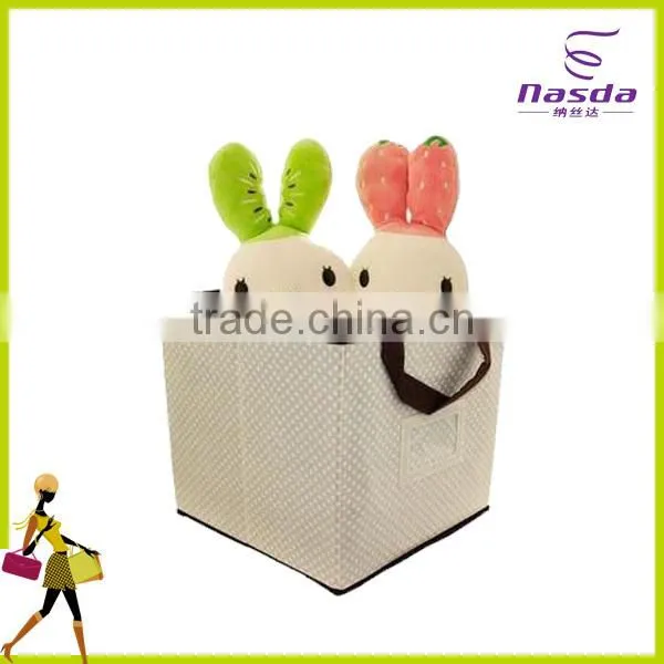 Non Woven Fabric Storage Box for Clothing Toys photo-2