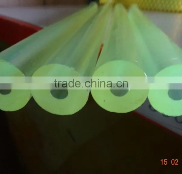 China Factory Produce Polyurethane Elastomer Hollow Bar / Hollow Rods/hollow Stick
