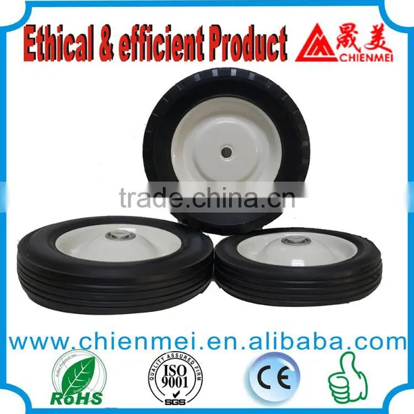 The Most Popular 6inch Rubber Wheel/solid Wheels/solid Rubber Tiressmall/rubber Wheels photo-3
