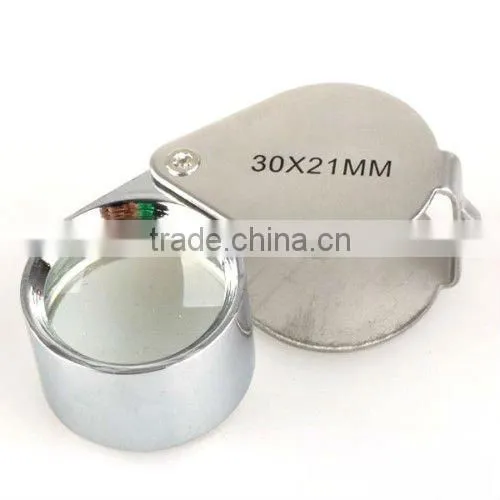 30x 21mm Jewelers Eye Loupe Magnifier Magnifying Glass