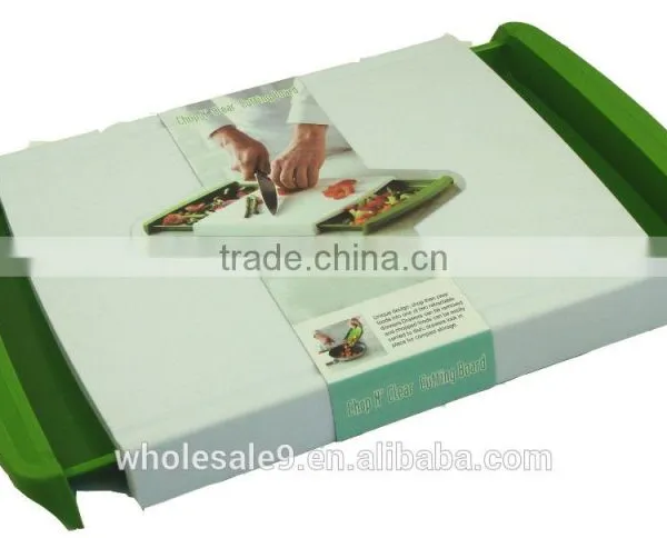 Plastic Multifuncation Chopping Cutting Board With Removable Drawers photo-4
