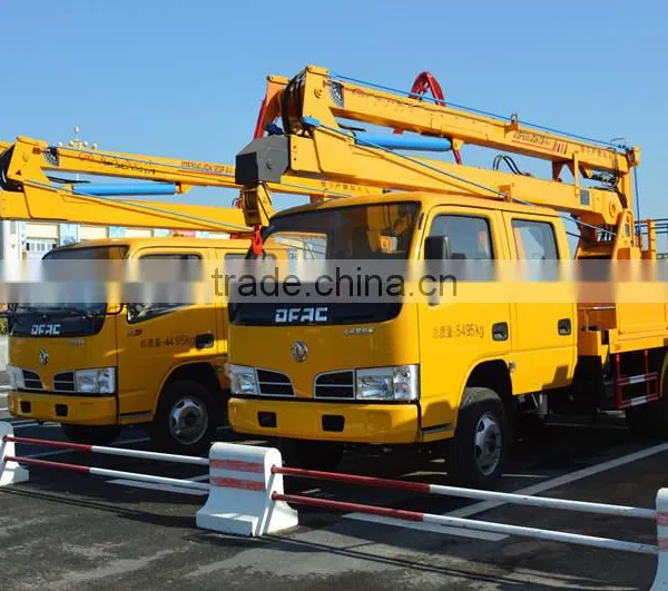 Dongfeng Double Row Aerial Work Platform Truck,High Altitude Operation Truck photo-2