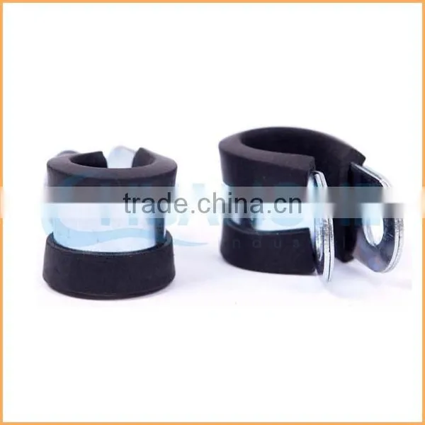 China Manufacture Best Quality Rubber Covered p Clip/clamps photo-2