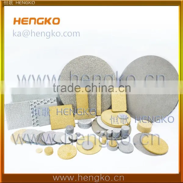 0.5 um - 300 Microns Nickel Titanium 316L Stainless Steel Porous Sintered Plates photo-5