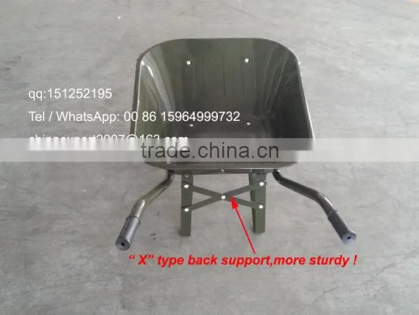 Durable Steel WheelBarrow, Construction, Garden Wheelbarrow photo-3
