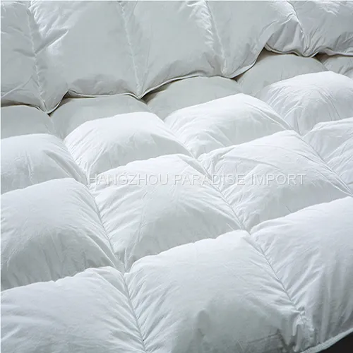 Down Duvet Hypoallergenic Comforter Box Stitched Quilt photo-4