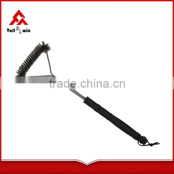 New Product 2-In-1 Plastic Cleaning Brush Bbq Grill Cleaner photo-3