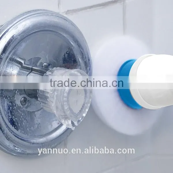 Turbo Scrub Hurricane Spin Scrubber, Wireless Electric Bathroom Cleaning Brush photo-2