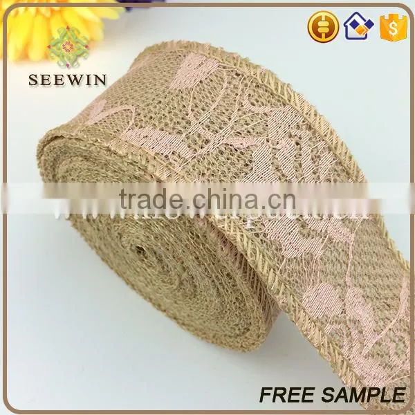 Decorative Lace Christmas Gift Ribbon photo-3