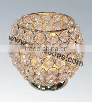 Hot Sale High Quality Crystal Tea Light Candle Holders photo-5