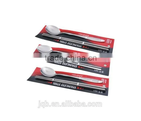 Dinner Knife Portable Stainless Steel Travel Cutlery Set photo-5