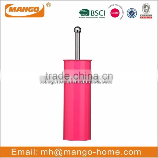 Traditional Round Stainless Steel Toilet Brush photo-2
