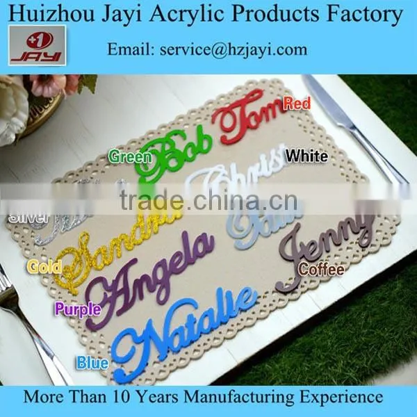 Acrylic Wedding Place Card Alternative,Party Seating Guest Names, Wedding Decoration Gift photo-5