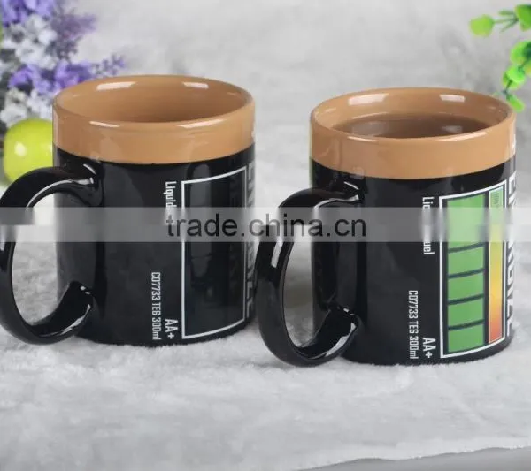 Magic Battery Ceramic Mug Color Changing Cups photo-3