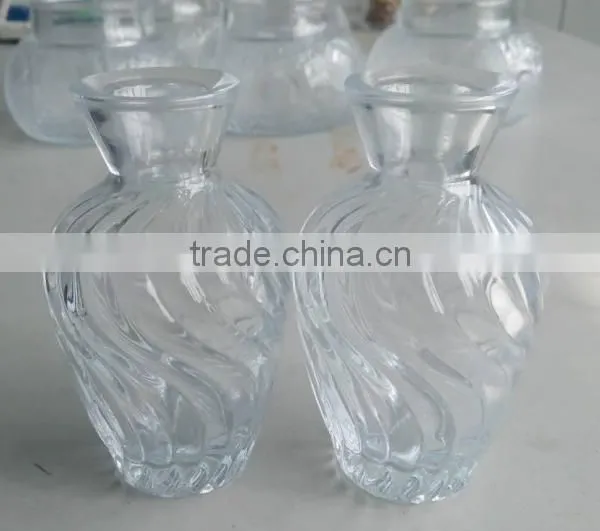 150ml 200ml 300ml New Design Snow Glass Diffuser Bottle With Reed photo-3