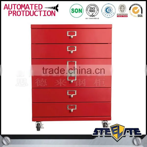 Industrial Furniture Metal Steel Tool Cart Mobile Cabinet photo-3