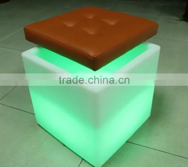 Rechargeable Night Club Table Ktv Bar Chair Led Wine Cubic Tank photo-4