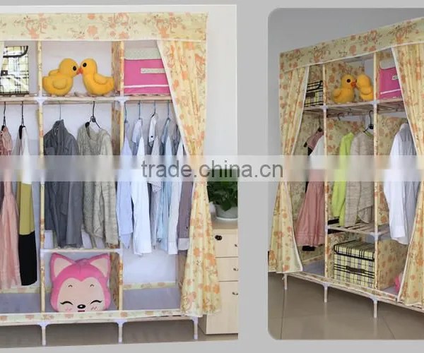 Foldable Multi-functional Eco-friendly Wardrobe Interior Design photo-5